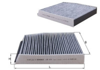 Filter, interior air LAK 879 Mahle