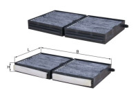 Filter, interior air LAKG 113/S Mahle