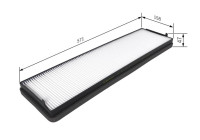 Filter, interior air M1157 Bosch