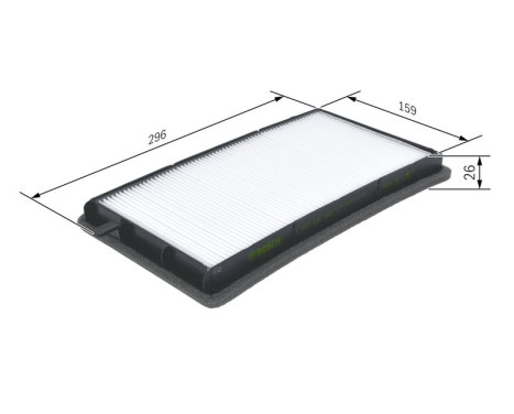 Filter, interior air M2002 Bosch, Image 5