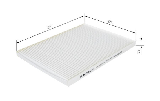 Filter, interior air M2016 Bosch, Image 5
