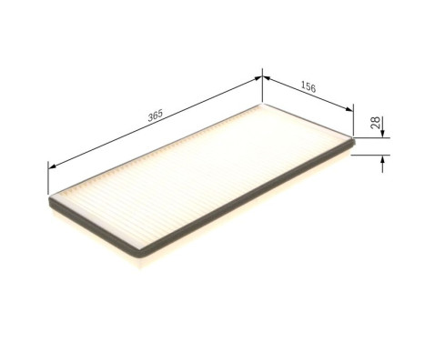 Filter, interior air M2043 Bosch, Image 9