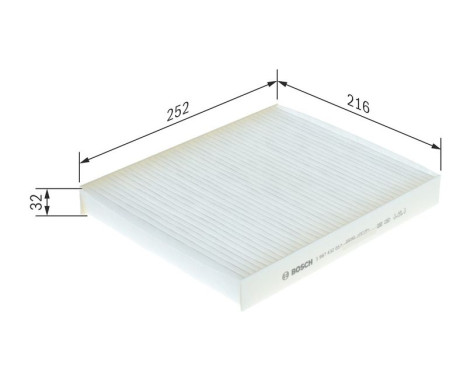 Filter, interior air M2057 Bosch, Image 9