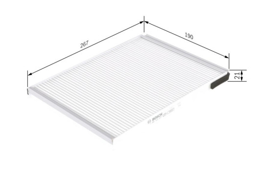 Filter, interior air M2077 Bosch, Image 7