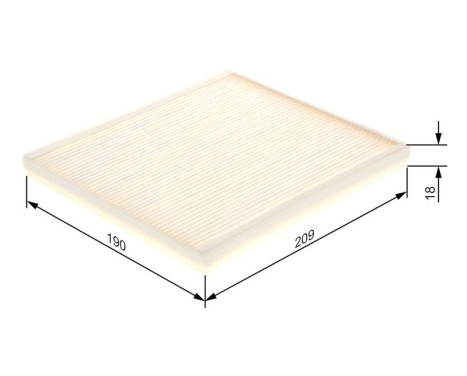 Filter, interior air M2084 Bosch, Image 9