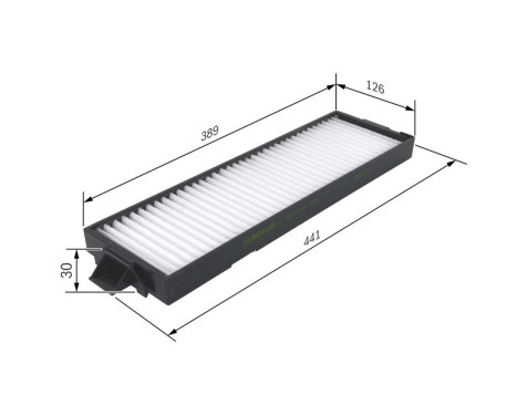 Filter, interior air M2096 Bosch, Image 5