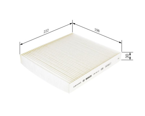 Filter, interior air M2121 Bosch, Image 5