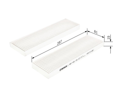 Filter, interior air M2132 Bosch, Image 5
