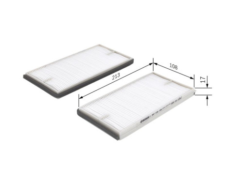 Filter, interior air M2156 Bosch, Image 5