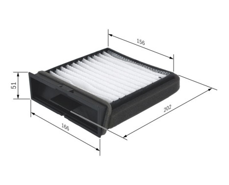 Filter, interior air M2157 Bosch, Image 5