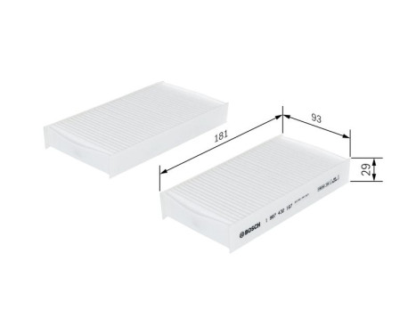 Filter, interior air M2167 Bosch, Image 5