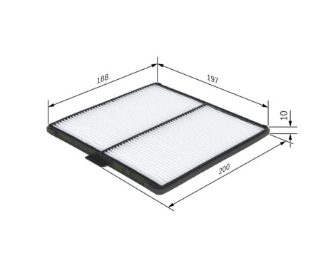 Filter, interior air M2171 Bosch, Image 5