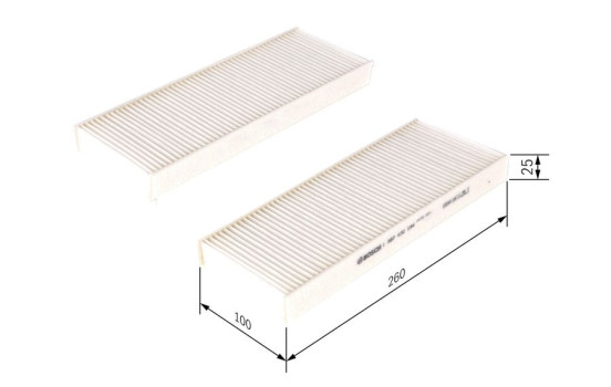 Filter, interior air M2194 Bosch, Image 5