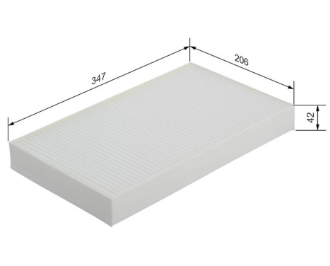 Filter, interior air M2195 Bosch, Image 5