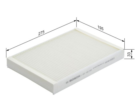 Filter, interior air M2205 Bosch, Image 5
