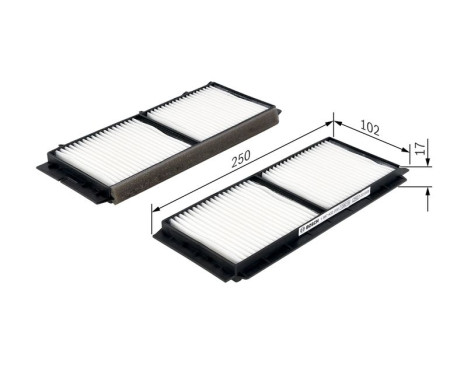 Filter, interior air M2209 Bosch, Image 5