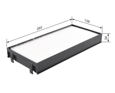 Filter, interior air M2219 Bosch, Image 5