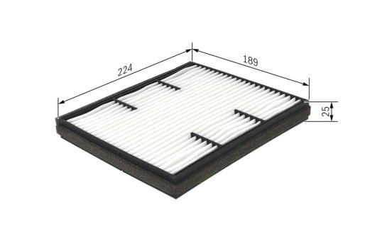 Filter, interior air M2223 Bosch, Image 8
