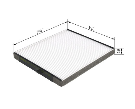 Filter, interior air M2241 Bosch, Image 5