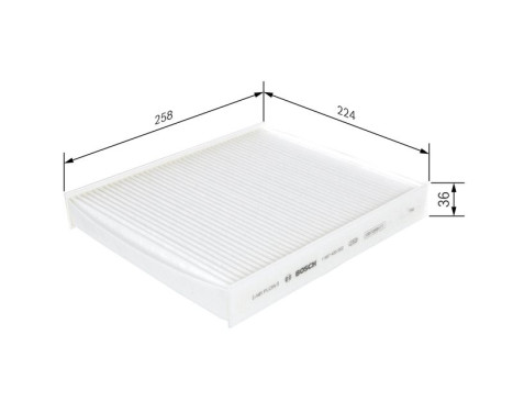 Filter, interior air M5002 Bosch, Image 9