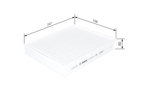 Filter, interior air M5003 Bosch, Image 9