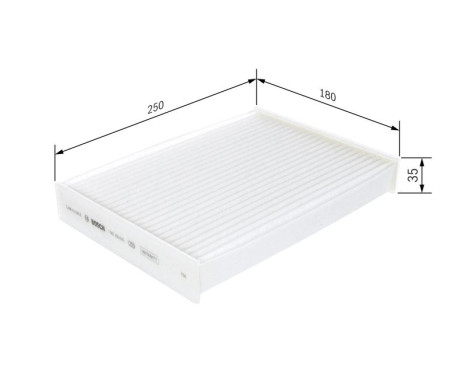 Filter, interior air M5010 Bosch, Image 5