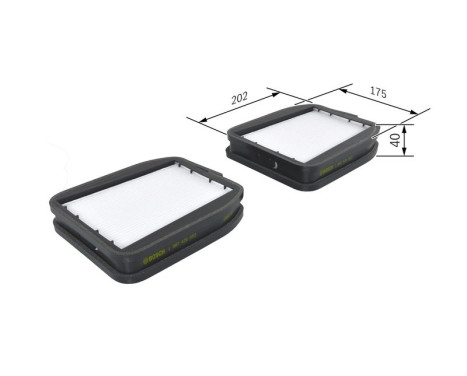 Filter, interior air M5053 Bosch, Image 9