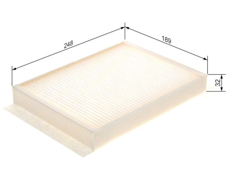 Filter, interior air M5058 Bosch, Image 8