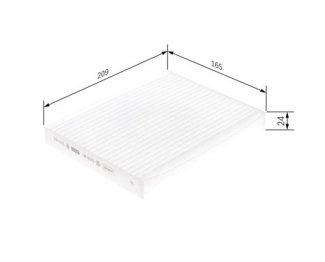 Filter, interior air M5070 Bosch, Image 7