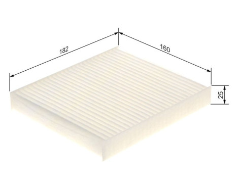Filter, interior air M5076 Bosch, Image 9