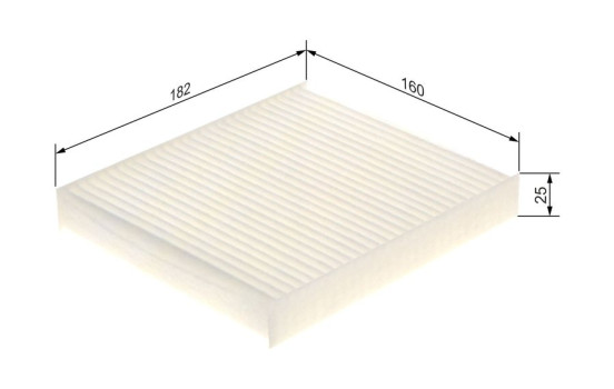 Filter, interior air M5076 Bosch, Image 9
