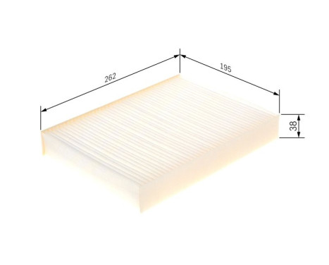 Filter, interior air M5082 Bosch, Image 9