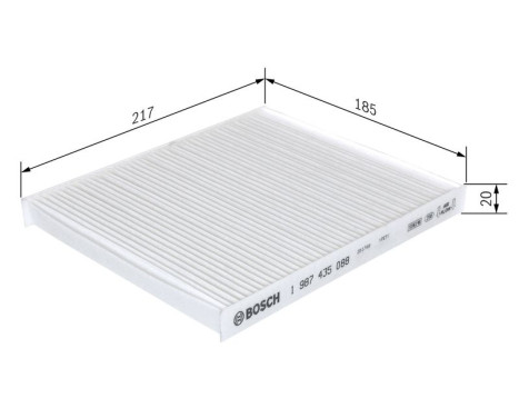 Filter, interior air M5088 Bosch, Image 7