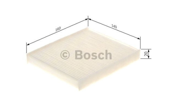 Filter, interior air M5098 Bosch, Image 5