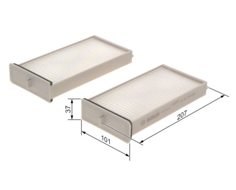 Filter, interior air M5119 Bosch, Image 5