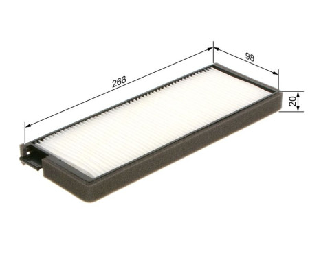 Filter, interior air M5123 Bosch, Image 5