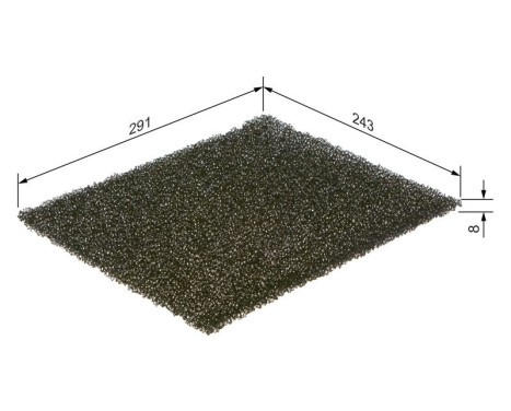 Filter, interior air M5124 Bosch, Image 9