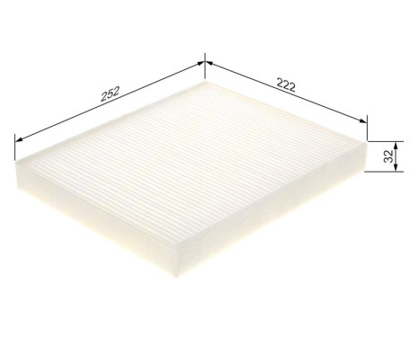 Filter, interior air M5135 Bosch, Image 9