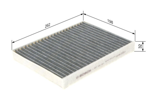 Filter, interior air R2361 Bosch, Image 8