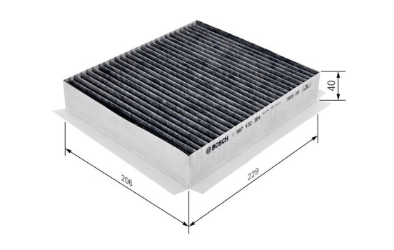 Filter, interior air R2364 Bosch, Image 8