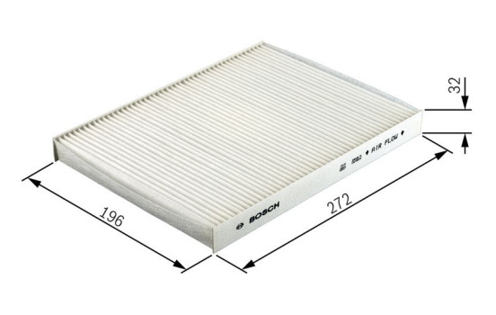 Filter, interior air R2405 Bosch, Image 7