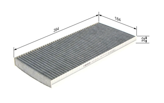 Filter, interior air R2410 Bosch, Image 8
