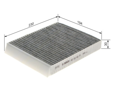 Filter, interior air R2469 Bosch, Image 7