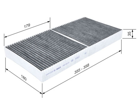 Filter, interior air R2571 Bosch, Image 5