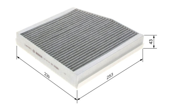 Filter, interior air R5505 Bosch, Image 9