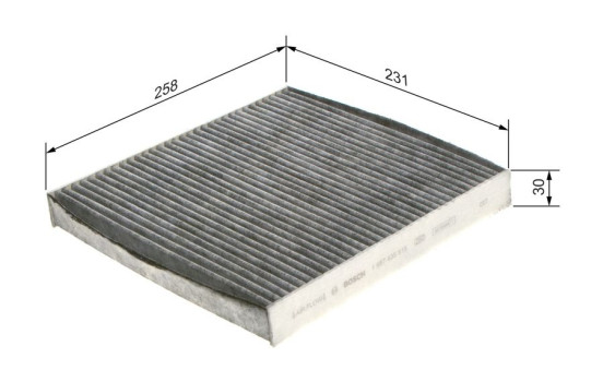 Filter, interior air R5515 Bosch, Image 9