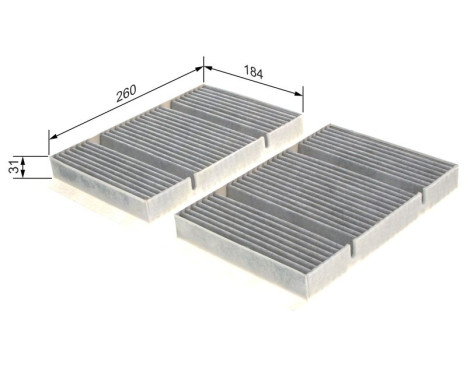 Filter, interior air R5546 Bosch, Image 5