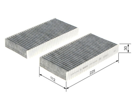 Filter, interior air R5549 Bosch, Image 8