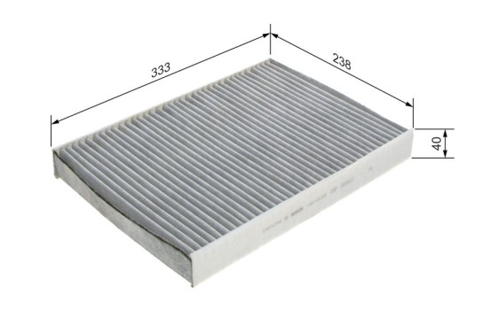 Filter, interior air R5559 Bosch, Image 7