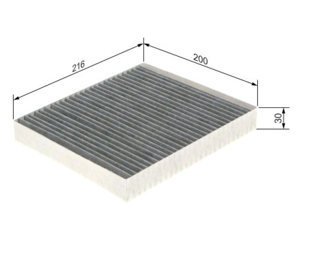 Filter, interior air R5592 Bosch, Image 9